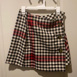 Super Cute Plaid Skirt